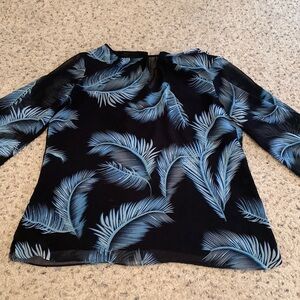 White House Black Market Long Sleeve Blouse